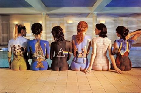 Pink Floyd poster - girls at the pool Pink Floyd Back Catalogue, Pink Floyd Cd, Pink Floyd Album Covers, Storm Thorgerson, Atom Heart Mother, Pink Floyd Albums, Pink Floyd Poster, Nina Hagen, Pink Floyd Wall