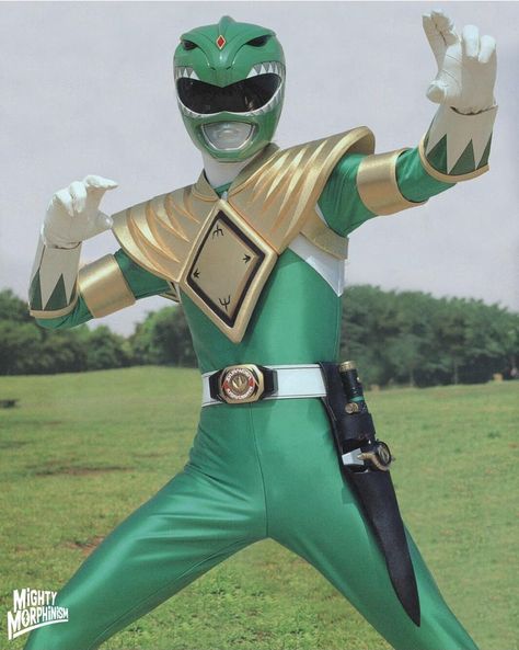 Green Ranger Power Ranger Mega Force, Power Rangers Tattoo, Gosei Sentai Dairanger, Tommy Oliver Power Rangers, Ranger Armor, Original Power Rangers, Green Power Ranger, Power Rangers Turbo, Jason David Frank