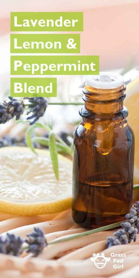 Lavender, Lemon and Peppermint Essential Oil Blend Homemade Oils, Essential Oil Roller Bottle Recipes, Eo Blends, Doterra Recipes, Diy Medicine, Roller Bottle Blends, Healthy Bodies, Salve Recipes, Diy Essential Oil Recipes