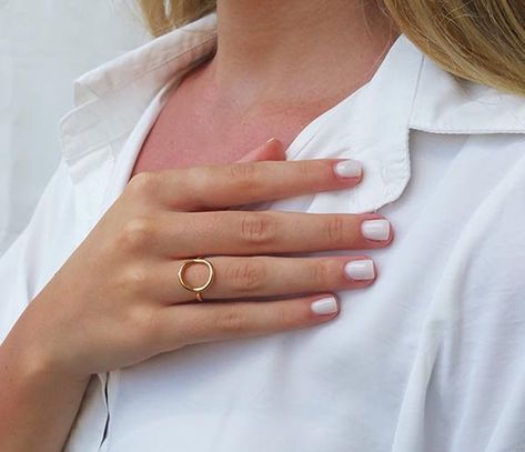 Gold Circle Ring, Boho Rings Gold, Best Friend Birthday Gifts, Pink Morganite Engagement Ring, Triangle Ring, Dainty Gold Rings, Hacks Clothes, Knuckle Ring, Ring Trends