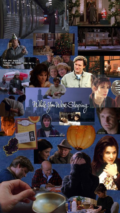 while you were sleeping 1995 While You Were Sleeping Wallpaper, While You Were Sleeping 1995, While You Were Sleeping Sandra Bullock, 1995 Aesthetic, Tattoo Tv Shows, Sleeping Drawing, Rom Coms, The Stranger Movie, Gilmore Girl