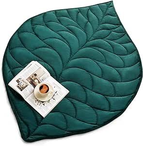 Weighted Lap Pad, Cozy Luxury, Pattern Weights, Lap Blanket, Green Home, Weighted Blanket, Portable Travel, Leaf Shapes, Soft Velvet