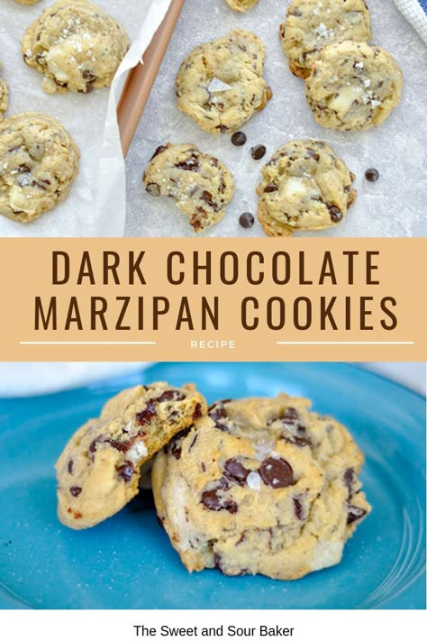 Desserts With Marzipan, Chocolate Marzipan Cookies, Marzipan Stuffed Cookies, Mazapan Recipe Desserts, Recipes Using Marzipan, Cookies With Marzipan, Recipes With Marzipan, Marzipan Recipe Desserts, Mazapan Cookies