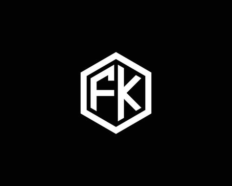 Fk Logo Design, Fk Logo Design Letter, Fj Logo Design, Car Logo Design, Vector Art, Vector Free, Logo Design, Clip Art, ? Logo