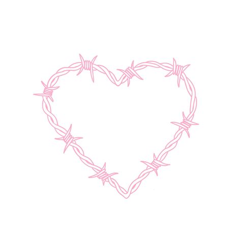 "This is a DIGITAL PRODUCT - INSTANT DOWNLOAD ONLY  NO PHYSICAL PRODUCT WILL BE SENT Zip contains the SVG, PDF, and EPS file. Baby pink barbed wire heart files for design work.  You will receive your image in a email. You can also go to your account click on \"purchases and reviews\" and download your files! I personally like doing it that way." Heart Barbed Wire, Y’all Tattoo, Barbed Wire Heart Tattoo Design, Wire Heart Tattoo, Barb Wire Heart, Heart Barbed Wire Tattoo, Barbwire Heart, Barb Wire Heart Tattoo, Barbed Wire Heart