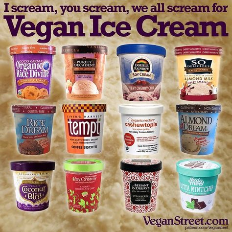 3,988 Likes, 168 Comments - Vegan Street (@veganstreet) on Instagram: “Ice Cream makes summer a little bit more tasty and fun, and the tastiest and most fun ice creams…” Vegan Grocery, Ice Cream Brands, Vegan Living, Vegan Products, Vegan Eats, Vegan Meal, Vegan Ice Cream, Vegan Brands, Grocery Stores