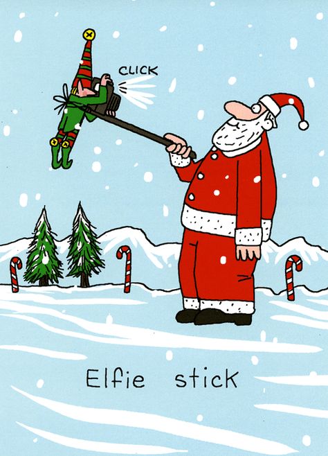 22 Funny Yet Sometimes Rude Cards To Send This Christmas Funny Christmas Cartoons, Norman Vincent Peale, Christmas Jokes, Christmas Memes, Funny Christmas Cards, Santa Clause, Christmas Cartoons, Holiday Humor, Animal Jokes