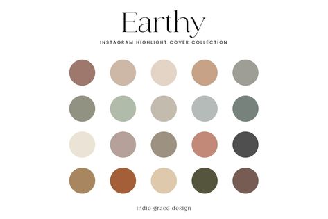 Earthy solid color Instagram highlight covers and story icons in a neutral color palette with hex #Instagram_Aesthetic_Color_Scheme #Neutral_Boho_Color_Palette #Neutral_Colors_For_Family_Pictures #Earth_Tone_Family_Pictures_Outfits Neutral Colors For Family Pictures, Earth Tone Family Pictures Outfits, Color Instagram Highlight Covers, Neutral Family Picture Outfits, Tone Ig, Instagram Covers, Hex Color, Earth Tone Color, Hex Codes