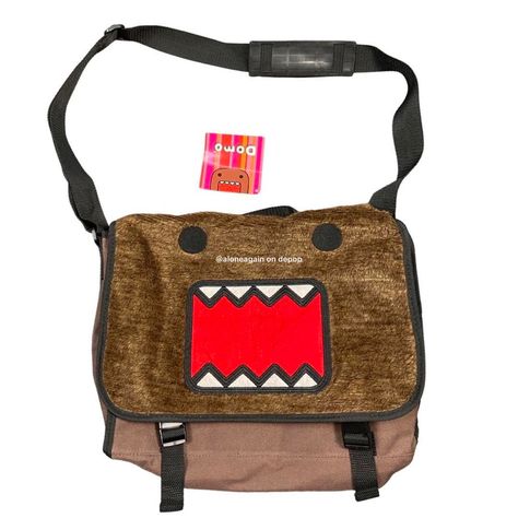 Domo Kun, Messenger Backpack, Scene Core, Fairy Goth, Scene Kids, Scene Emo, Emo Grunge, Emo Outfits, Emo Scene