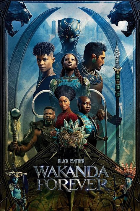 Wakanda Forever Poster, July Movies, Ryan Coogler, Black Panther Wakanda Forever, Black Panther Wakanda, Letitia Wright, Top Film, Wakanda Forever, Chadwick Boseman