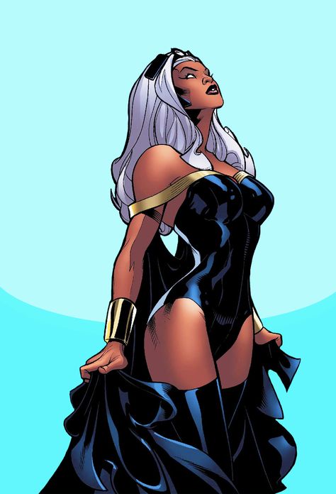 Ororo Munroe Comic, Black Panther Storm, Storm Comic, Storm Marvel, Ororo Munroe, Black Cartoon Characters, Uncanny X-men, Marvel Entertainment, Marvel Girls