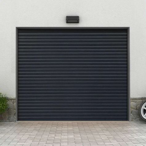 Electric Garage Doors | Electric Roller Garage Doors Roll Up Doors Garages, Roller Shutter Door, Garage Roller Doors, Metal Roll Up Garage Door, Gliderol Garage Doors, Wooden Roller Garage Door, Brick Shed, Roller Shutter Garage Doors, Timber Garage Door