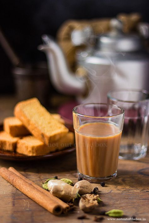 Tea-time...  #foodphotography #foodstyling #stilllife #photography #tea #chai #teatime Indian Food Photography, Desi Street Food, Masala Tea, Tea Time Food, Chai Recipe, Indian Tea, Food Photoshoot, Masala Chai, Morning Tea