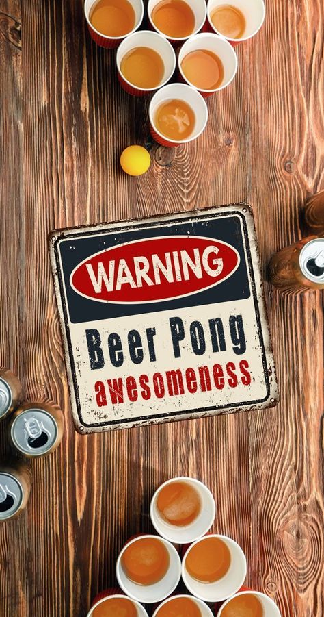 College Drinking Games, Outdoor Drinking Games, Beer Pong Party, Drinking Game Rules, Beer Games, Drinking Games For Parties, Beer Photography, Christmas Games For Kids, Beer Pong Tables