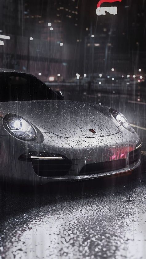 Rain Street, Wallpaper Car, R35 Gtr, Sports Car Wallpaper, Grey Car, Car Backgrounds, Fast Sports Cars, Car Hd, Car Wallpaper