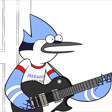 Mordecai Regular Show, The Regular Show, Mordecai And Rigby, Regular Show, A Cartoon, Profile Pics, Cartoon Network, Profile Pictures, No Se