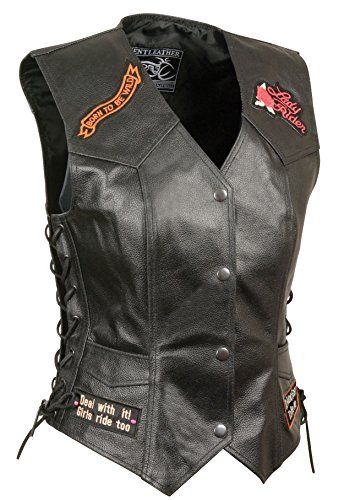 Biker Vest Patches, Motorcycle Leather Vest, Leather Biker Vest, Vest Patches, Vest For Women, Motorcycle Vest, Biker Vest, Womens Coats, Women Coats