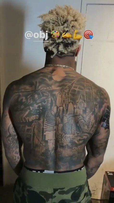 Thos tats Obj Tattoos, Ape Shall Not Kill Ape, African Tattoo Ideas For Men, Odell Beckham Jr Hair, Odell Hair, African Tattoo Ideas, Odell Beckham Jr Tattoos, Odel Beckham, African Tattoo