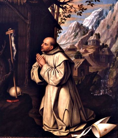 On October 6, we celebrate the feast of St. St. Bruno, the founder of the Carthusian order. He was born at Cologne, Germany around 1030. He studied at the school of the Cathedral of Rheims (France)… Juan Sanchez Cotan, Carmelite Saints, Catholic Sacraments, Saint Quotes Catholic, San Bruno, West Art, Cologne Germany, Religious Images, Catholic Quotes