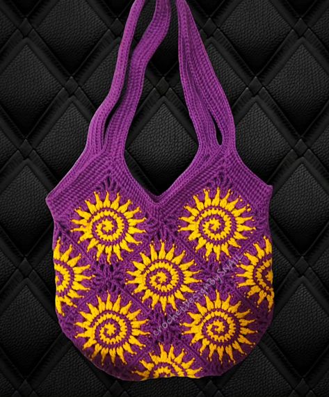 Actually, I'm getting ready to sell physical products. I think one of my first products will be this shoulder bag with Celtic Sun Granny Squares. However, it looks like my preparations for this will take a little longer.🔆👀 If you want to make a similar bag, you can find the Celtic Sun Granny Square Pattern in my Etsy Shop. (It is in my bio.👀) #celticsun #spiralsun #tribalsun #grannysquarepattern #crochetersofinstagram #shoulderbag #totebag Sun Granny Square Pattern, Sun Granny Square, Celtic Sun, Granny Square Pattern, Granny Squares Pattern, Granny Squares, Square Pattern, Crochet Designs, Getting Ready