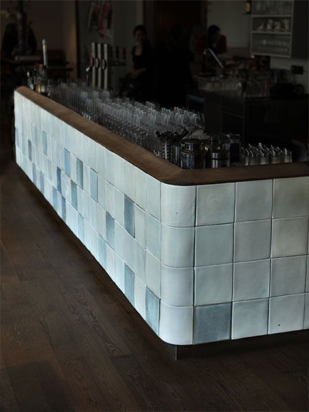 Tiled Bar Front Design, Tiled Bars, Tile Bar Design, Tiled Counter, Tile Bar Counter, Tiled Bar Counter, Tile Bench, Tiled Bar, Tile Bar