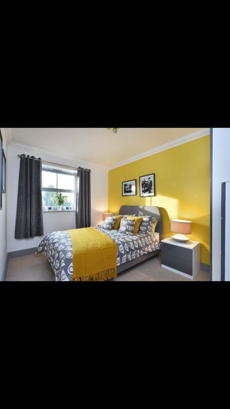 Bedroompsint Grey Yellow Bedroom Ideas, Bedroom Ideas Yellow And Gray, Grey And Yellow Bedroom Ideas, Mustard And Grey Bedroom, Yellow And Gray Bedroom, Yellow And Grey Bedroom, Grey And Yellow Bedroom, Yellow Gray Bedroom, Grey Bedroom Paint