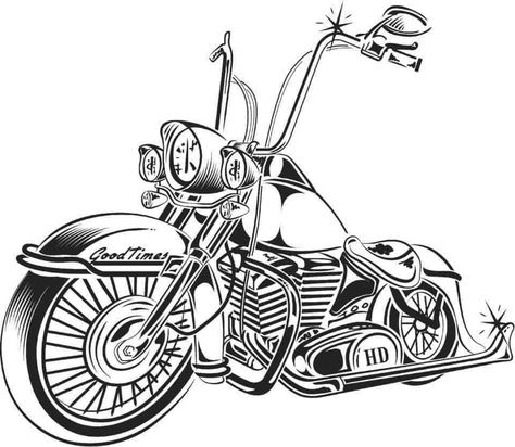 Harley Davidson Drawing, Burnt Hats, Art Harley Davidson, Art Moto, Harley Tattoos, Santa Door, Western Signs, Harley Davidson Tattoos, Motorbike Art