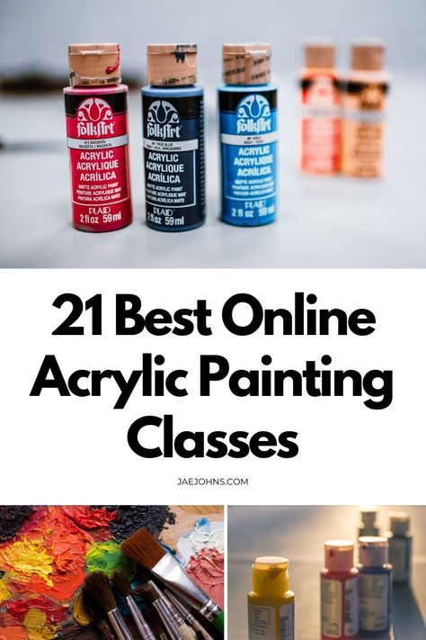 Online Painting Classes, Painting Courses, Acrylic Painting Lessons, Painting Classes, Acrylic Painting For Beginners, Painting Art Lesson, Online Lessons, Acrylic Painting Techniques, Acrylic Sheets