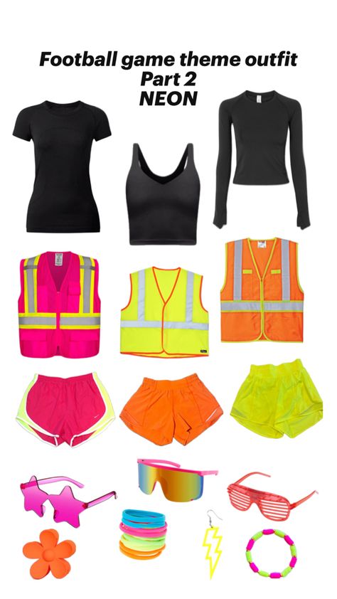 Themed Outfits, Neon