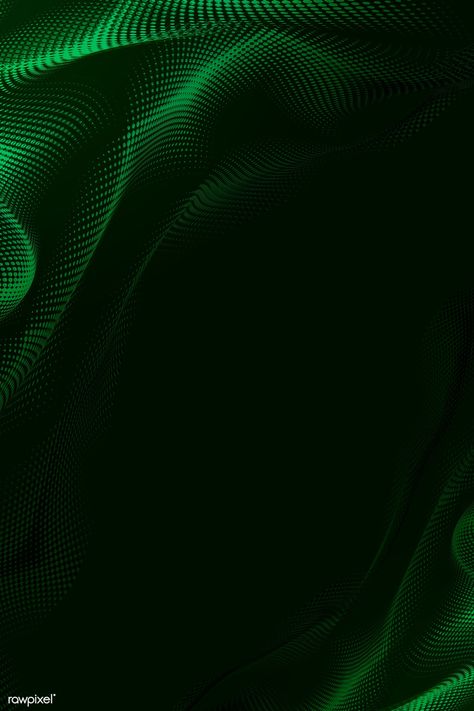 Green 3D abstract motion on a dark background | free image by rawpixel.com / marinemynt Green Tech Background, Green Texture Background, Green And Black Background, Abstract Cloud, Tech Background, Futuristic Background, Free Illustration Images, Background Green, Dark Green Background