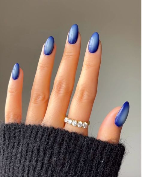 50+ Blue Nails For A Stylish and Trendy Manicure - Prada & Pearls