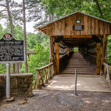 Clarkson Covered Bridge - All You Need to Know BEFORE You Go (2024) Bridges Architecture, Zoo Tickets, Cullman Alabama, Ghost Walk, Covered Bridge, Adventure Tours, Covered Bridges, Historic Buildings, Picnic Table