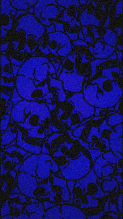 Blue Skull Aesthetic, Dark Blue Trippy Aesthetic, Scary Widgets, Spider Man Wallpaper Aesthetic, One Piece Wallpaper Aesthetic, Blue Wallpaper Backgrounds, Black And Blue Wallpaper, Trippy Aesthetic, Spider Man Wallpaper