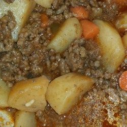 Ground Beef Goulash - Allrecipes.com Goulash With Potatoes, Easy Crockpot Lasagna Soup, Potato Goulash, Crock Pot Hamburger, Ground Beef Goulash, Crockpot Lasagna Soup Recipe, Hamburger In Crockpot, Crockpot Lasagna Easy, Hamburger And Potatoes