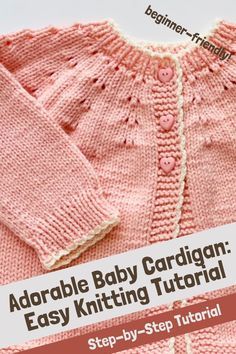 Baby Girl Knitted Sweaters, Infant Knitted Sweater Patterns, Baby Girl Cardigan Knitting Pattern Free, Baby Girl Sweater Knitting Pattern, Toddler Cardigan Knitting Pattern Free, Easy Baby Cardigan Knitting Pattern Free, Baby Girl Knitting Patterns Free, Baby Knitting Ideas, Easy Baby Knitting Patterns Free