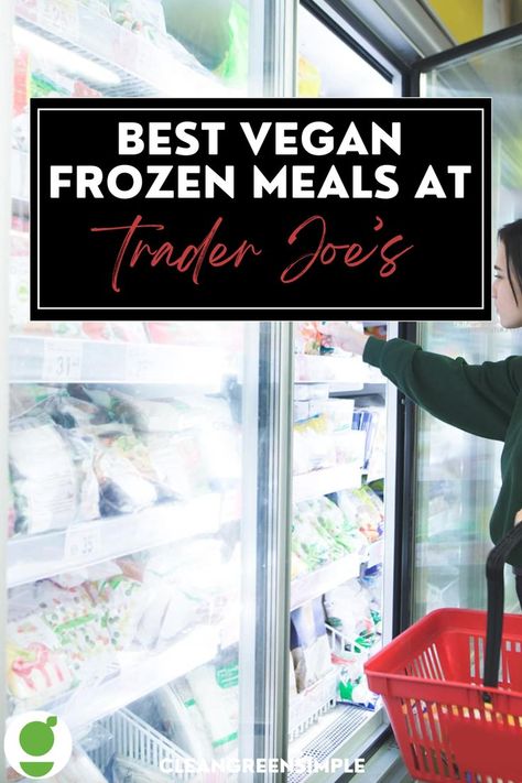 Frozen food meals can save you time and money. Learn about the best frozen food meals for vegans at Trader Joe's, plus how to pick the healthiest products, according to a dietitian. Frozen Food Meals, Trader Joes Frozen Food, Easy Vegan Dinners, Best Frozen Meals, Trader Joes Vegan, Vegan Tips, Vegan Brownies, Vegan Brownie, Easy Vegan Dinner