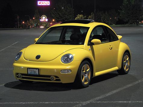 She takes it because her granny's listen's gets revoked and it's not as if she can use it.  so why not Yellow Stuff, Punch Buggy, C 63 Amg, Stuff To Buy, Vw New Beetle, Bug Car, Turbo Charged, Color Concept, Volkswagen New Beetle