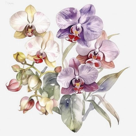 Illustration Botanique, China Art, Cityscape Photos, Logo Banners, Digital Flowers, Water Flowers, Nature Backgrounds, Orchid Flower, Flower Illustration