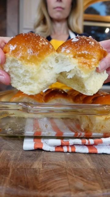 Shereen Pavlides on Instagram: "Perfect Dinner Rolls. *Note: Can also use active dry yeast and you don’t need to bloom the instant dry yeast, I wanted to make sure it was fresh and alive. . . . #dinnerrolls #fromscratch #foodies #tangzhong #cookingwithshereen #holidayseason" Cooking With Shereen Dinner Rolls, Tangzhong Dinner Rolls, Dinner Rolls With Active Dry Yeast, Active Dry Yeast Bread Recipes, Active Dry Yeast Recipes, Shereen Pavlides, Cooking With Shereen, Dinner Roll Recipe, Rolls From Scratch