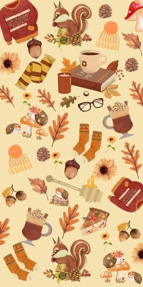 Fall Patterns Wallpapers, Fall Screensavers Wallpapers, Napkins Folding Ideas, Autumn Phone Backgrounds, Paper Napkin Folding Ideas, Napkins Folding, Aesthetic Thanksgiving, Napkin Folding Ideas, Autumn Phone Wallpaper