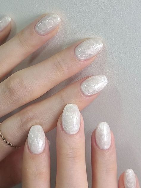 Nail Designs Beige, Beige Nail Designs, Nail Designs Neutral, Nails Milky White, Nails Milky, Beige Nail, Beige Nails Design, Milky White Nails, Uñas Nail Art