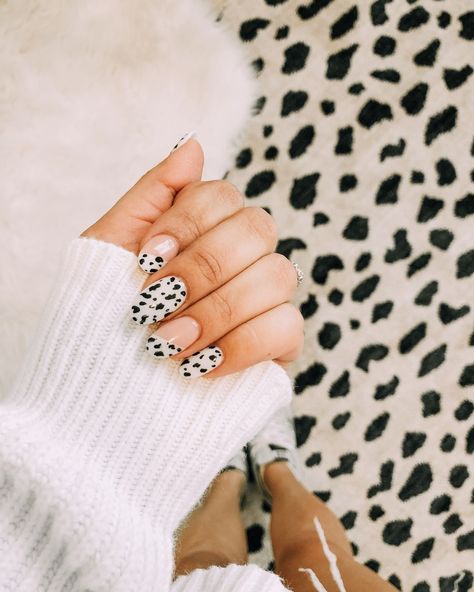 Feeling feisty & ready to experiment with some animal print nail art - this mani is giving us all the inspo! 📷 @adabellebuntrock  #glossyboxus #glossybox #nailart Dalmatian Nails, Gel Pedicure, French Pedicure, Her Nails, Animal Print Nails, Shellac Nails, Dream Nails, Coffin Nails Designs, Pretty Acrylic Nails