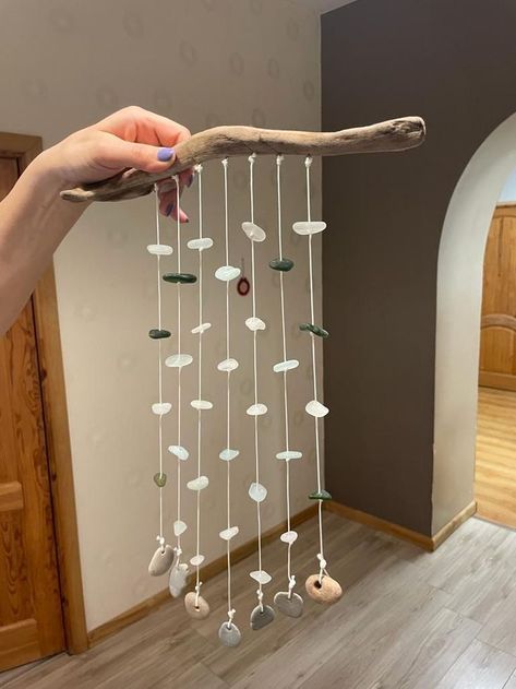 Sea glass Suncatcher, Sun Catcher, Windchime, Housewarming, Boho Wall Hanging, Sea Glass Art Sea Glass Sun Catcher, Sea Glass Wind Chime, Sea Glass Suncatcher, Glass Wind Chimes, Sea Glass Crafts, Boho Wall Hanging, Sea Glass Art, Wind Chime, Sun Catcher