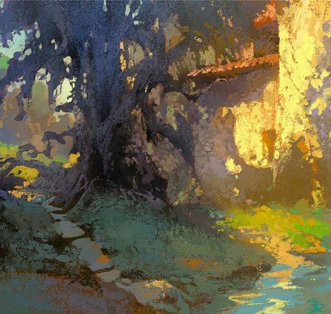 Nathan Fowkes Art, Nathan Fowkes, Farm Paintings, Vintage Illustration Art, Beautiful Abstract Art, Dappled Light, Landscape Photography Nature, Plant Painting, Glitch Art