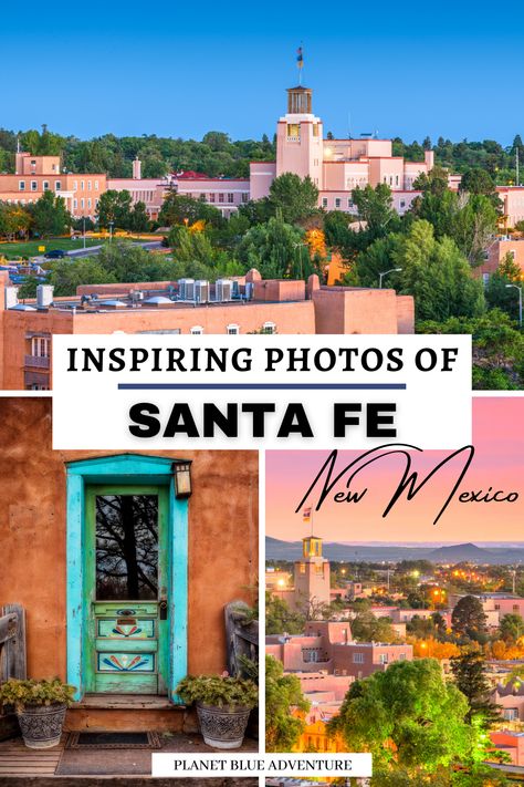 21 Photos That Will Make You Want to Visit Santa Fe, New Mexico. Are you looking for a dreamy destination in the USA? Here are some photos that will inspire you to plan a holiday in Santa Fe. From colourful buildings to beautiful parks, consider booking a trip to Santa Fe! I things to do in Santa Fe I where to go in New Mexico I USA travel I New Mexico destinations I places to go in New Mexico I what to see in Santa Fee I #SantaFe #NewMexico #USA Planning Trips, Beautiful Parks, Trip Destinations, Travel Mexico, New Mexico Usa, Mexico Resorts, Mexico Destinations, Visit Santa, Usa Travel Guide