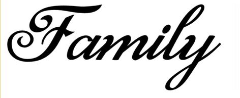 Family Stencil Tattoo, Family Tattoo Stencil, Family Text Tattoo, Familia Script Tattoo, Family Lettering Tattoo Design, La Familia Tattoo Lettering, The Word Family Fonts, Bee Artwork, Fine Art Portrait Photography