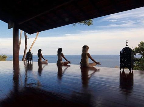 Yoga Deck, Costa Rica Resorts, Costa Rica Beaches, Resort Lifestyle, Soul Surfer, Meditation Retreat, Surf Camp, Yoga Retreats, Yoga Retreat