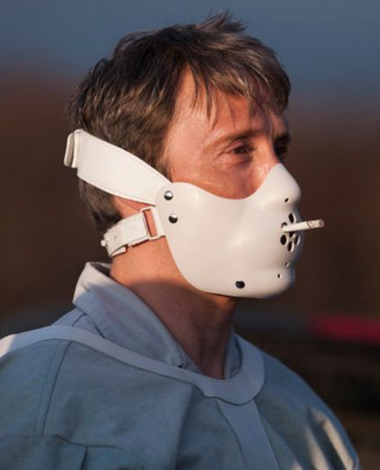 Mads & Hannibal — mads + hannibal related adorableness (x)(x)(x)(x) Hannibal Mask, Hannibal Cast, Hannibal Funny, Bryan Fuller, Hannibal Series, Nbc Hannibal, The Boogeyman, Mic Drop, Will Graham