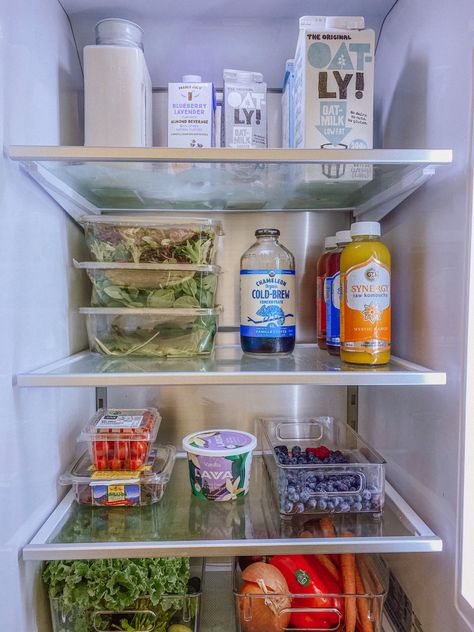 Ed Fridge, Fridge Aesthetic, Cold Brew, Low Fat, Aesthetic Food, Bathroom Medicine Cabinet, Healthy Eating, Health, The Originals