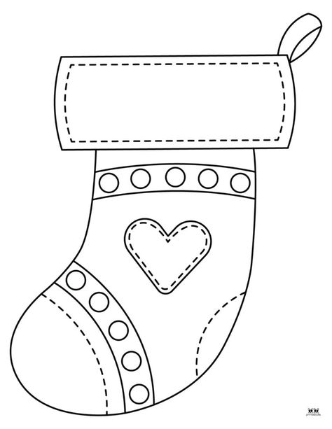 Choose from a wide variety of Christmas stocking coloring pages for hours of coloring fun! All pages are 100% free and can be printed from home! Christmas Stocking Coloring Pages, Stocking Coloring Page, Gingerbread Man Coloring Page, Nativity Coloring Pages, Santa Coloring Pages, Printable Christmas Coloring Pages, Coloring Pages Inspirational, Free Christmas Printables, Christmas Coloring Pages